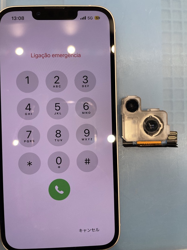 iPhone13のカメラガラスは無傷なのに撮影不良？アウトカメラ交換で改善した修理事例をご紹介！